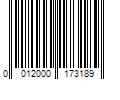 Barcode Image for UPC code 0012000173189