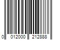 Barcode Image for UPC code 0012000212888