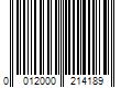 Barcode Image for UPC code 0012000214189