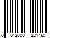 Barcode Image for UPC code 0012000221460