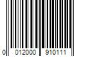 Barcode Image for UPC code 0012000910111