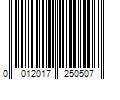 Barcode Image for UPC code 0012017250507