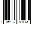 Barcode Image for UPC code 0012017350061