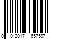 Barcode Image for UPC code 0012017657597