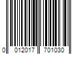 Barcode Image for UPC code 0012017701030