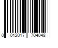 Barcode Image for UPC code 0012017704048