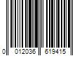 Barcode Image for UPC code 0012036619415