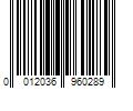 Barcode Image for UPC code 0012036960289