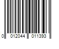 Barcode Image for UPC code 0012044011393