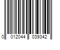 Barcode Image for UPC code 0012044039342