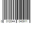 Barcode Image for UPC code 0012044040911