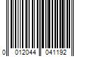 Barcode Image for UPC code 0012044041192