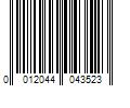 Barcode Image for UPC code 0012044043523