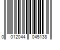 Barcode Image for UPC code 0012044045138