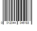 Barcode Image for UPC code 0012044045183