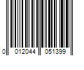 Barcode Image for UPC code 0012044051399