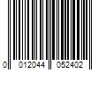 Barcode Image for UPC code 0012044052402