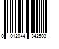 Barcode Image for UPC code 0012044342503