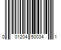 Barcode Image for UPC code 001204500341