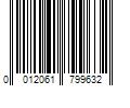 Barcode Image for UPC code 0012061799632