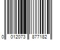 Barcode Image for UPC code 0012073877182