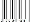 Barcode Image for UPC code 0012109108181