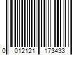 Barcode Image for UPC code 0012121173433