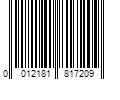 Barcode Image for UPC code 0012181817209