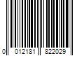 Barcode Image for UPC code 0012181822029