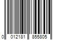 Barcode Image for UPC code 0012181855805