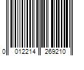 Barcode Image for UPC code 0012214269210