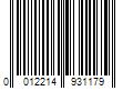 Barcode Image for UPC code 0012214931179