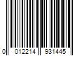 Barcode Image for UPC code 0012214931445