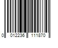 Barcode Image for UPC code 0012236111870