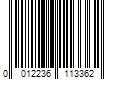 Barcode Image for UPC code 0012236113362