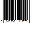 Barcode Image for UPC code 0012236118770