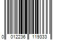 Barcode Image for UPC code 0012236119333