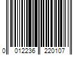 Barcode Image for UPC code 0012236220107