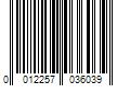 Barcode Image for UPC code 0012257036039