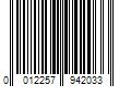 Barcode Image for UPC code 0012257942033