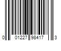 Barcode Image for UPC code 001227984173