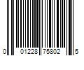 Barcode Image for UPC code 001228758025