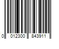 Barcode Image for UPC code 0012300843911