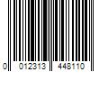 Barcode Image for UPC code 0012313448110