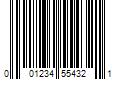 Barcode Image for UPC code 001234554321