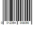 Barcode Image for UPC code 0012354008090