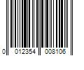 Barcode Image for UPC code 0012354008106