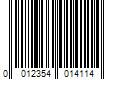 Barcode Image for UPC code 0012354014114