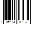 Barcode Image for UPC code 0012354081840