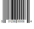 Barcode Image for UPC code 001238000084